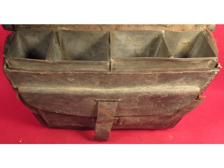 US Pattern 1839 Cartridge Box for .69 Caliber Round Ball